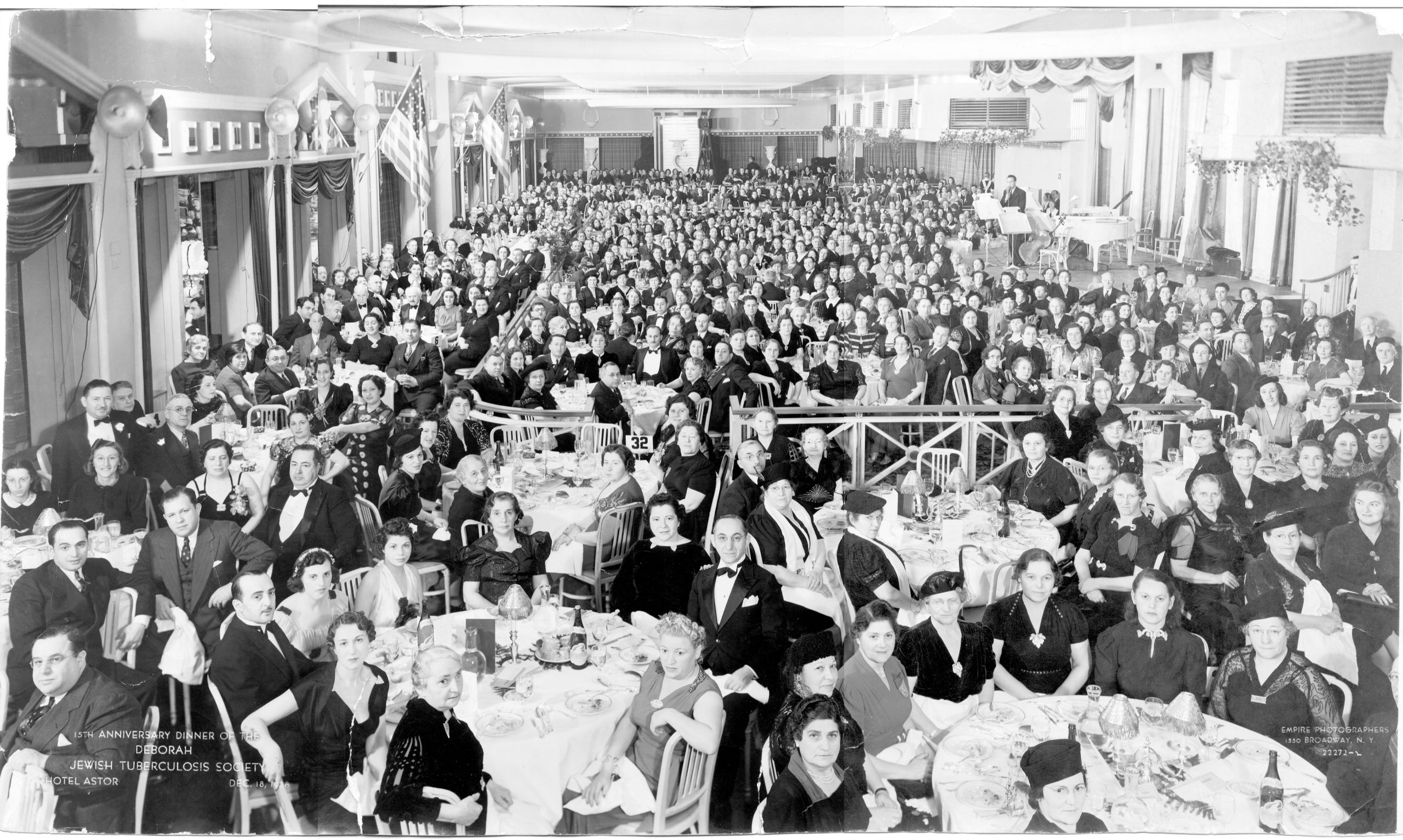 Attendees in ballroom