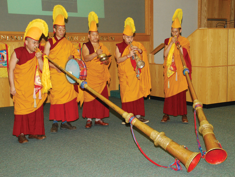 Tibetan Monks Photo